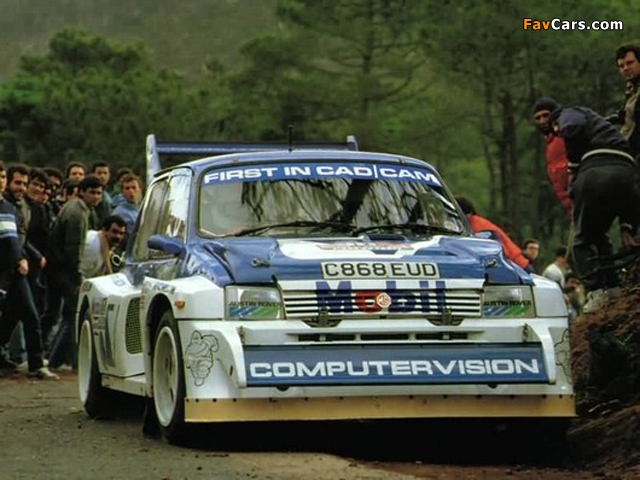 Pictures of MG Metro 6R4 Group B Rally Car 1985–86 (640 x 480)