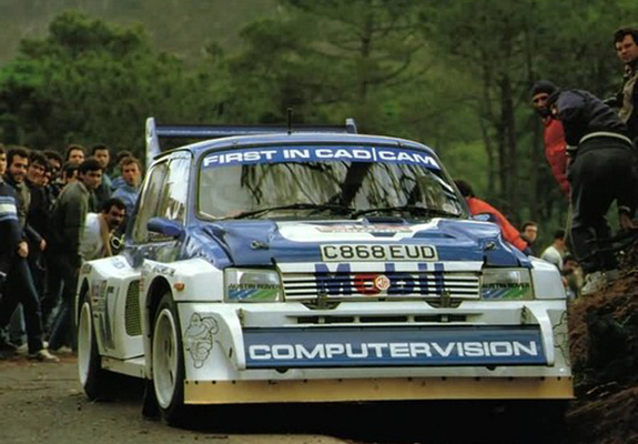 Pictures of MG Metro 6R4 Group B Rally Car 1985–86