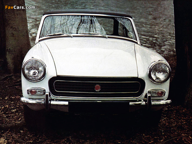 Images of MG Midget (MkIII) 1969–74 (640 x 480)