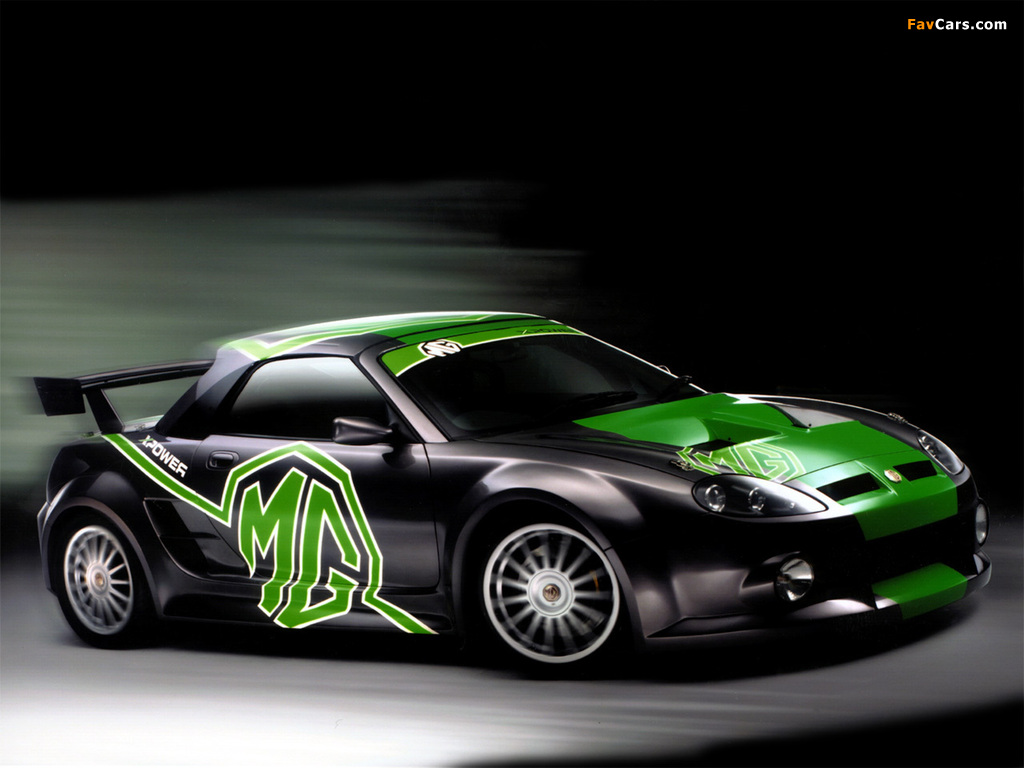 MG TF XPower 500 2002–04 wallpapers (1024 x 768)