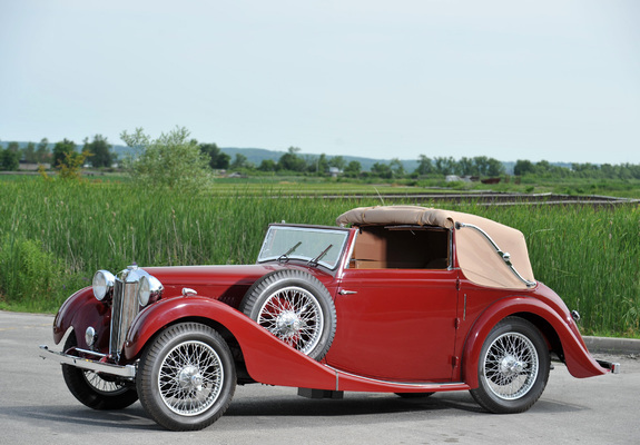 MG VA Drophead Coupe by Tickford 1939 wallpapers