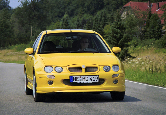 Photos of MG ZR 160 3-door EU-spec 2001–04