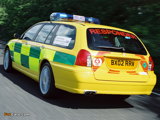 Images of MG ZT-T Ambulance 2001–03 (640 x 480)
