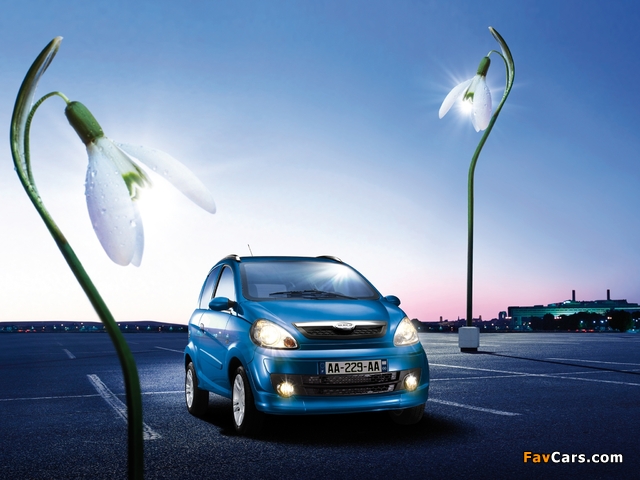Microcar M.Go Electric 2008–11 wallpapers (640 x 480)