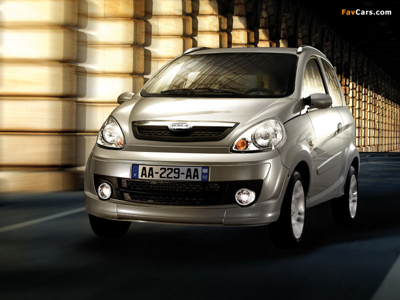 Microcar M.Go Electric 2008–11 wallpapers (800 x 600)