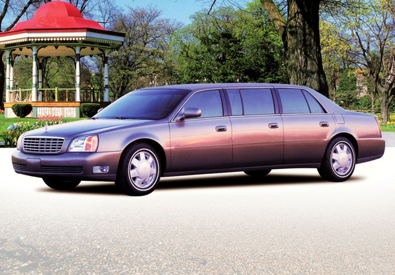 Cadillac DeVille Presidential Limousine by Miller-Meteor 2000–05 wallpapers