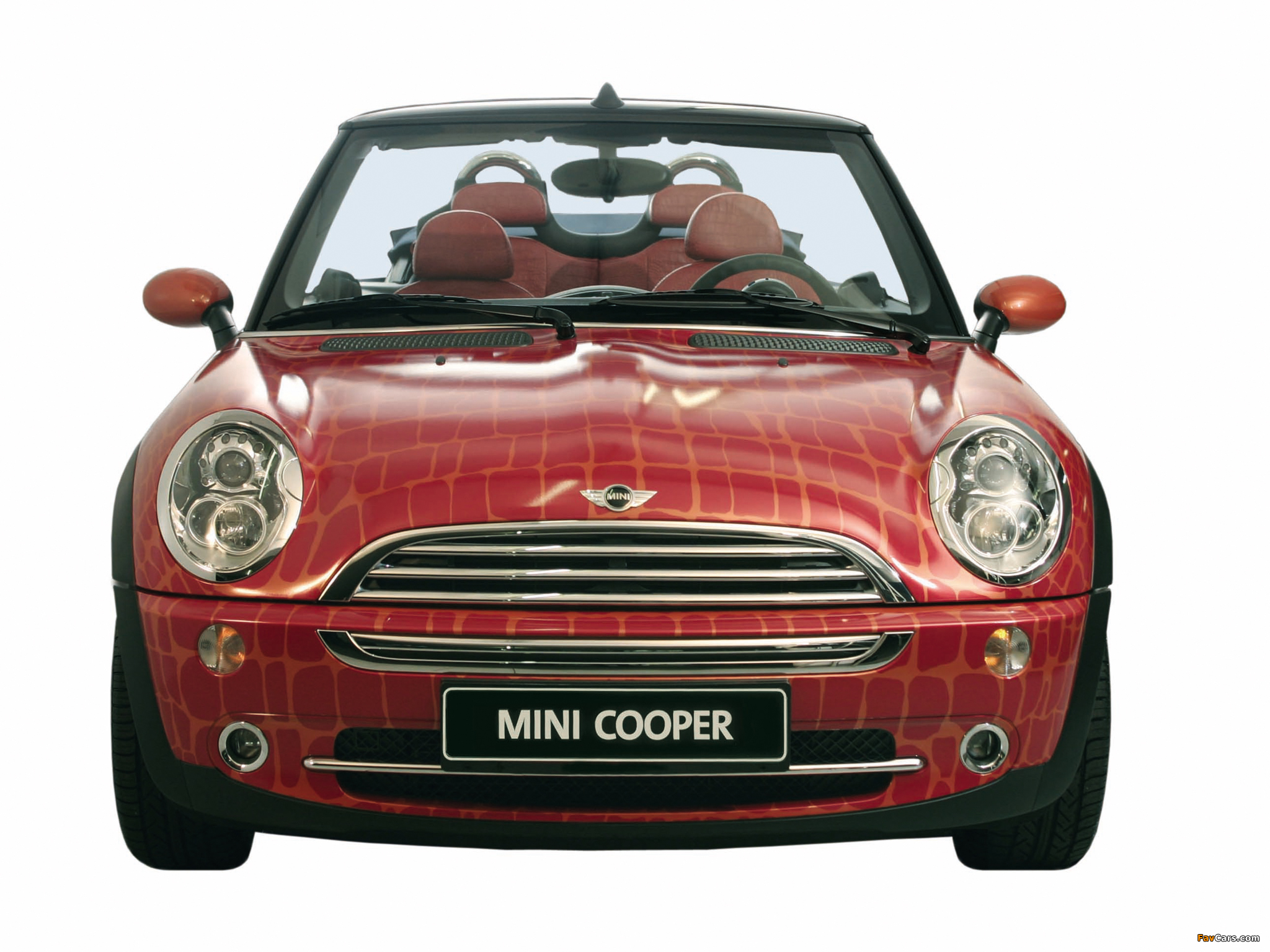 Mini Cooper Cabrio by Gianfranco Ferre (R52) 2004 wallpapers (2048 x 1536)