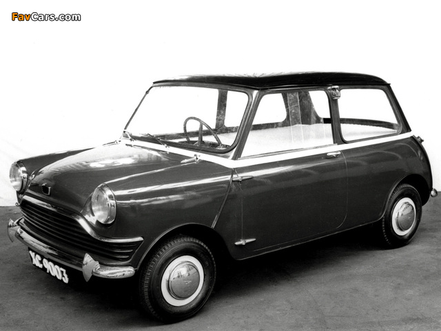 Austin Mini pre-production (ADO15) 1958 images (640 x 480)