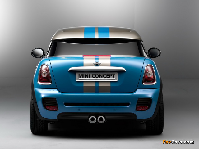 MINI Coupe Concept (R58) 2009 pictures (640 x 480)