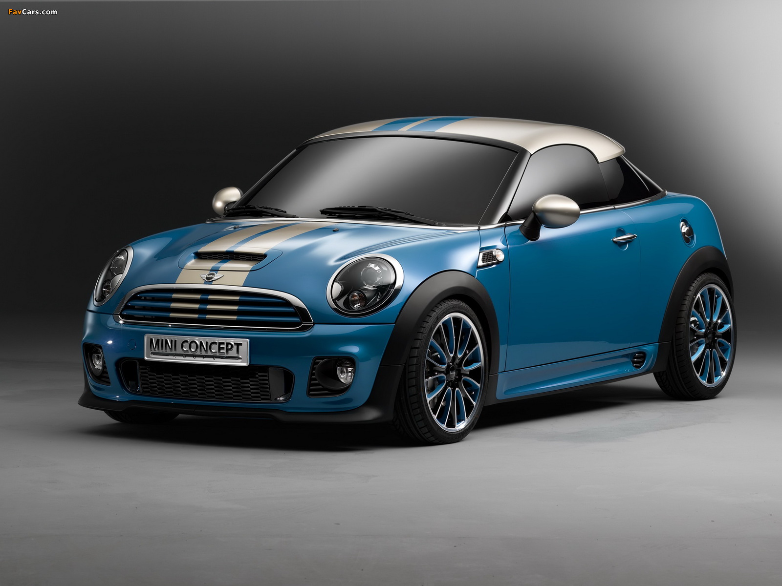 MINI Coupe Concept (R58) 2009 wallpapers (1600 x 1200)