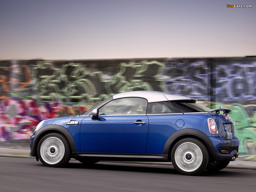 MINI Cooper S Coupe (R58) 2011 wallpapers (1024 x 768)