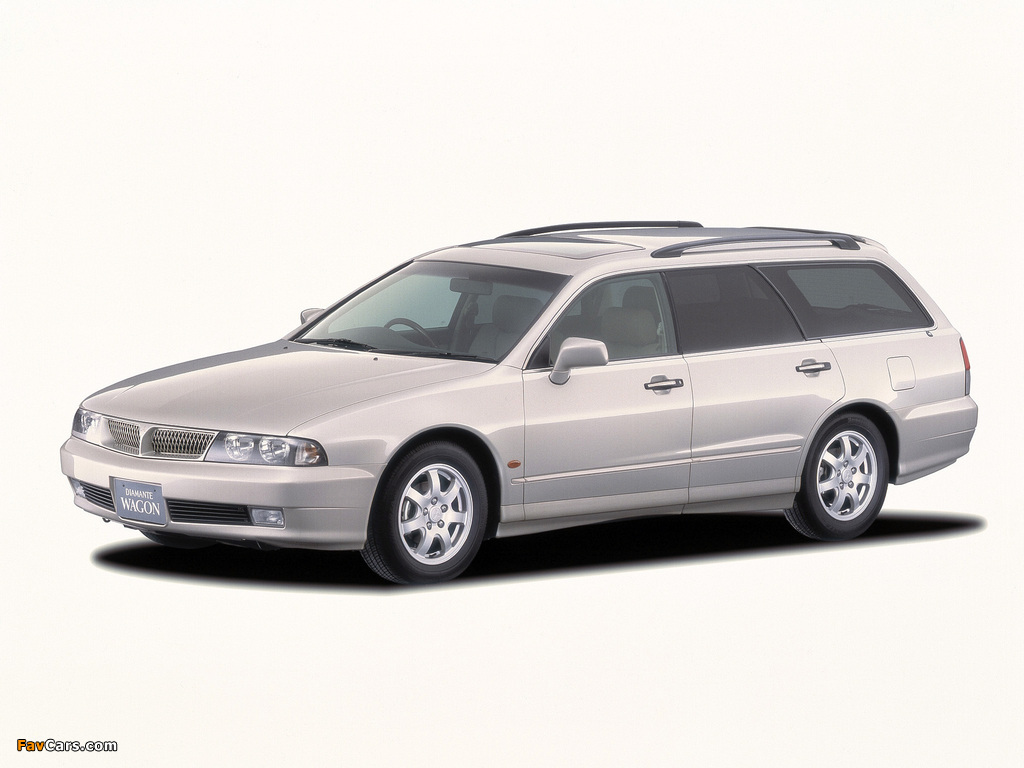 Mitsubishi Diamante Wagon JP-spec 1997–2001 pictures (1024 x 768)