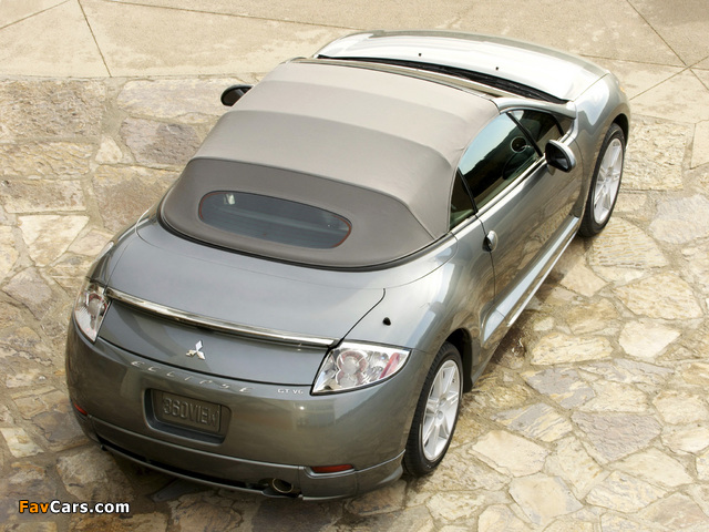 Mitsubishi Eclipse GT Spyder Premium Sport Package 2005–08 images (640 x 480)