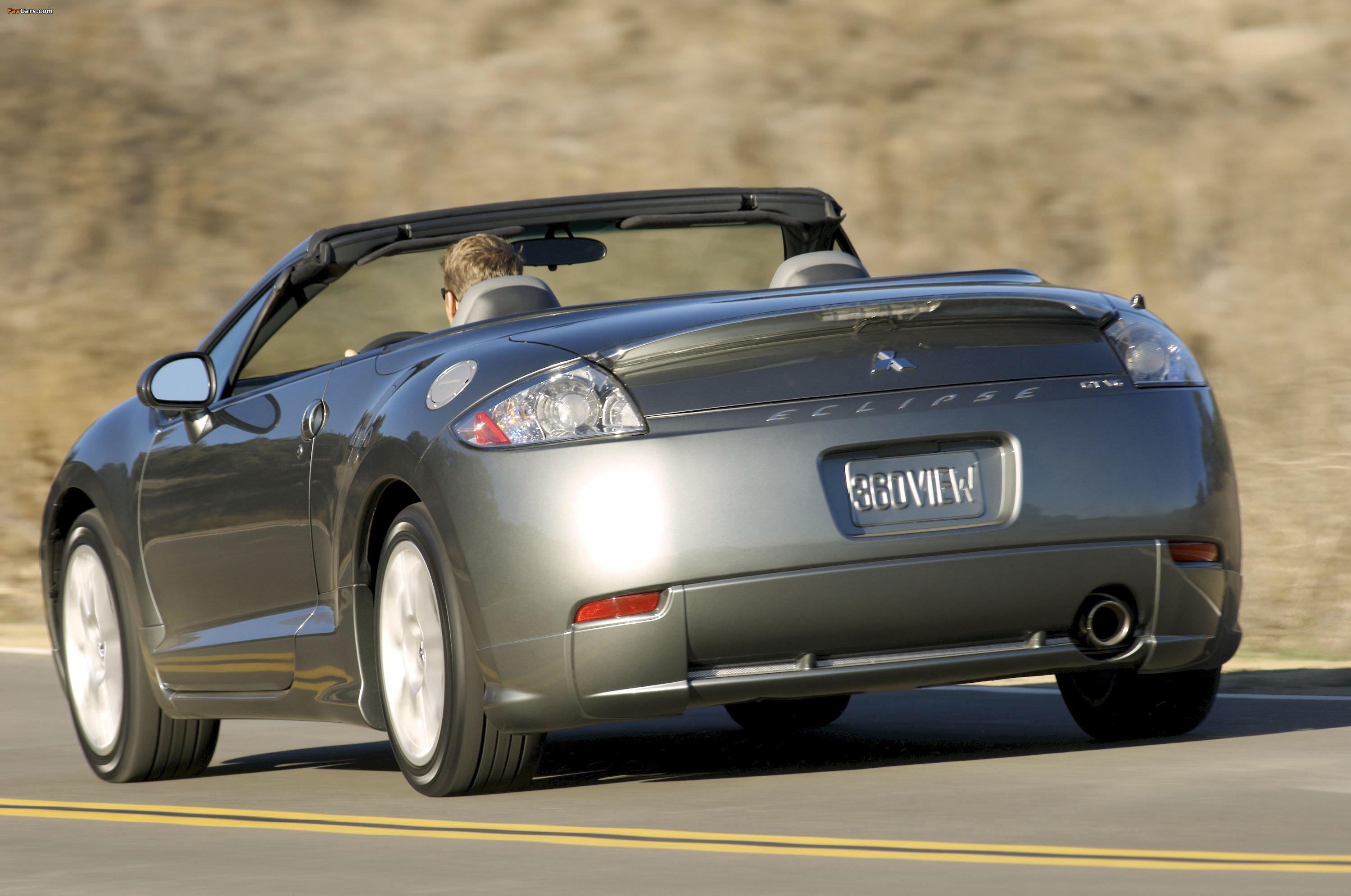 Pictures of Mitsubishi Eclipse GT Spyder Premium Sport Package North America 2006–08 (3000 x 1991)