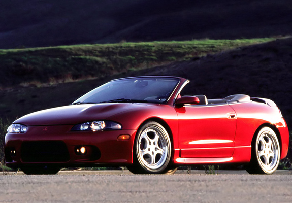 Mitsubishi Eclipse GS-T Spyder (D38A) 1997–99 wallpapers