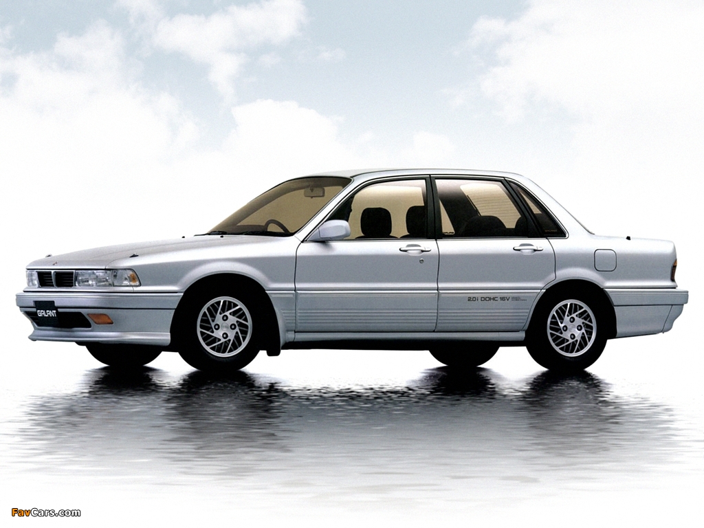 Images of Mitsubishi Galant MX (E33A) 1989–92 (1024 x 768)