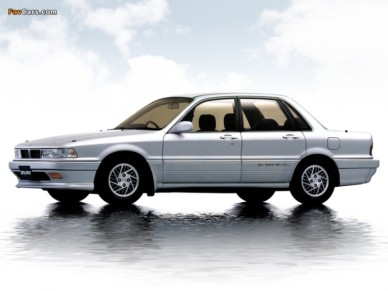 Images of Mitsubishi Galant MX (E33A) 1989–92 (800 x 600)