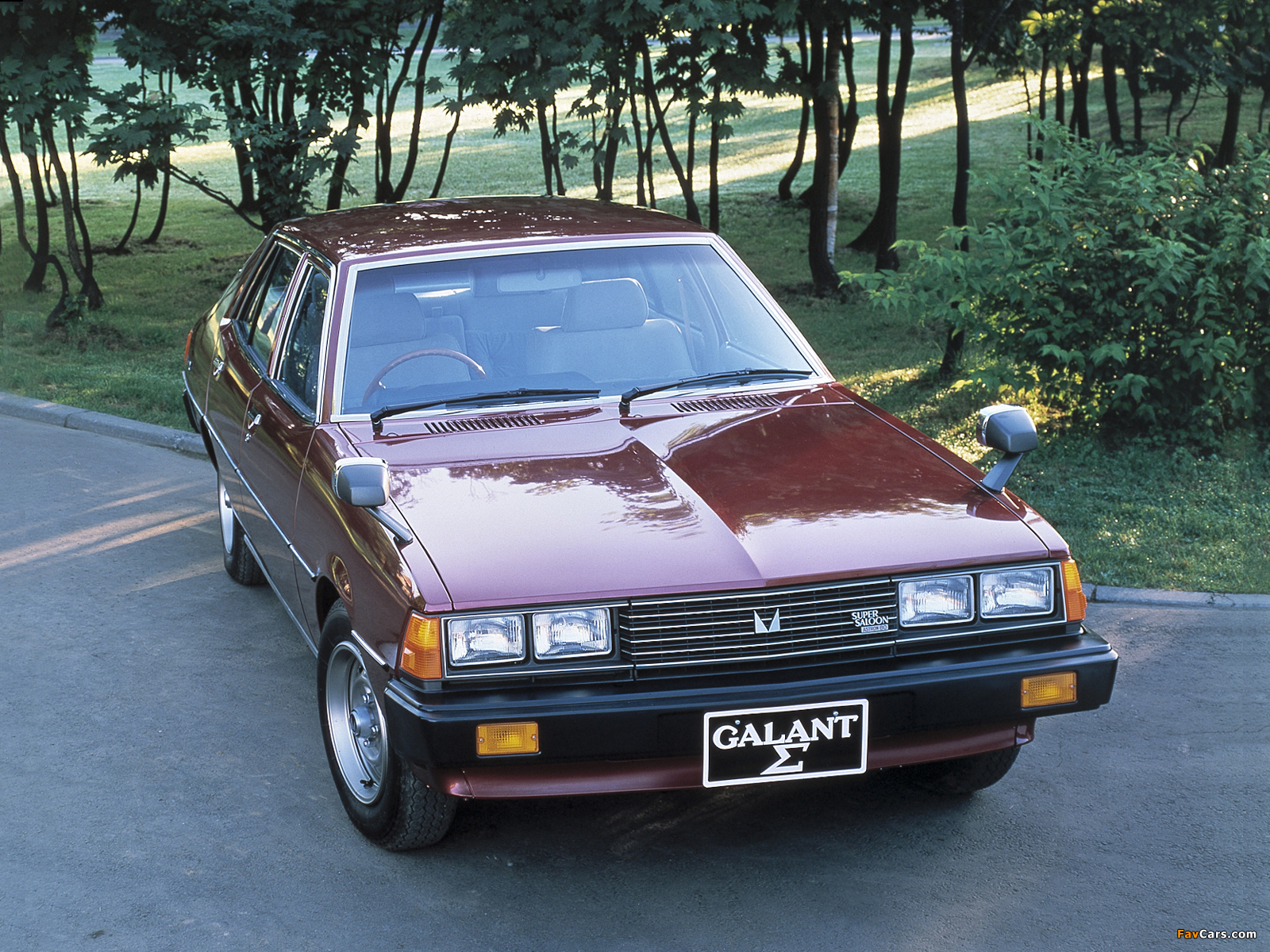 Mitsubishi Galant Sigma (III) 1978–80 wallpapers (1600 x 1200)