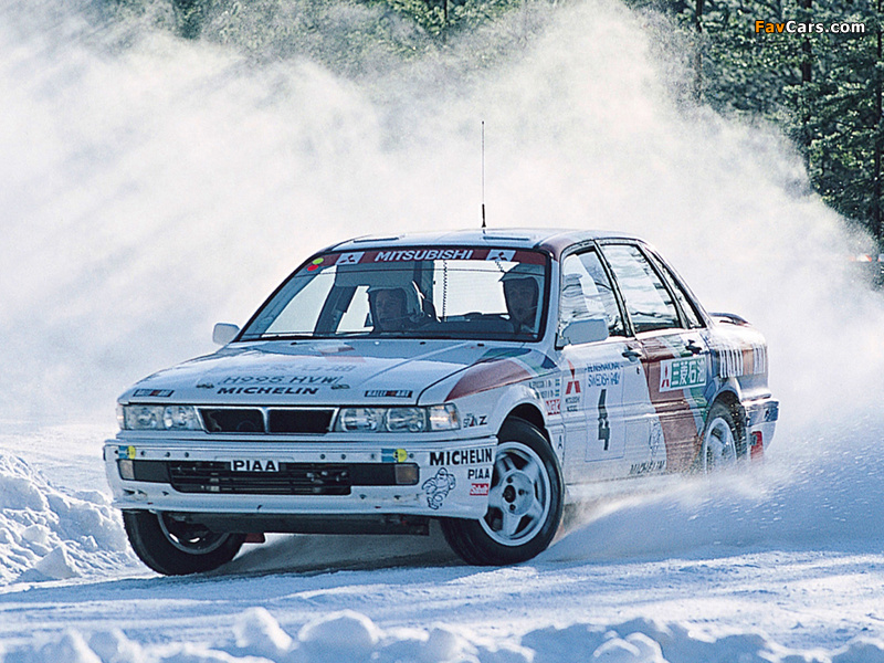 Mitsubishi Galant VR-4RS Swedish Rally (E39A) 1991 images (800 x 600)