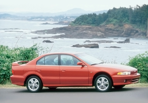 Mitsubishi Galant US-spec 1998–2001 pictures