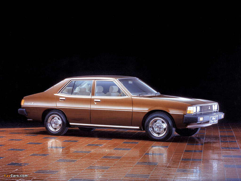 Photos of Mitsubishi Galant Sigma (III) 1978–80 (1024 x 768)