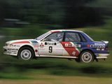 Pictures of Mitsubishi Galant VR-4RS 1000 Lakes Rally (E39A) 1989