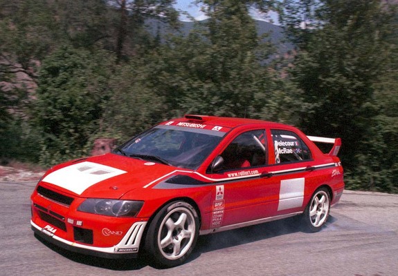 Images of Mitsubishi Lancer Evolution VII WRC 2001–03