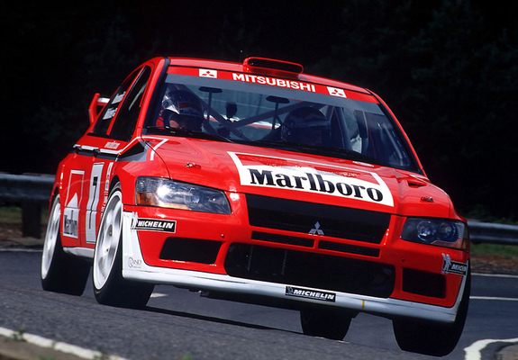Mitsubishi Lancer Evolution VII WRC 2001–03 images