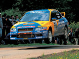 Mitsubishi Lancer Evolution VII WRC 2001–03 photos
