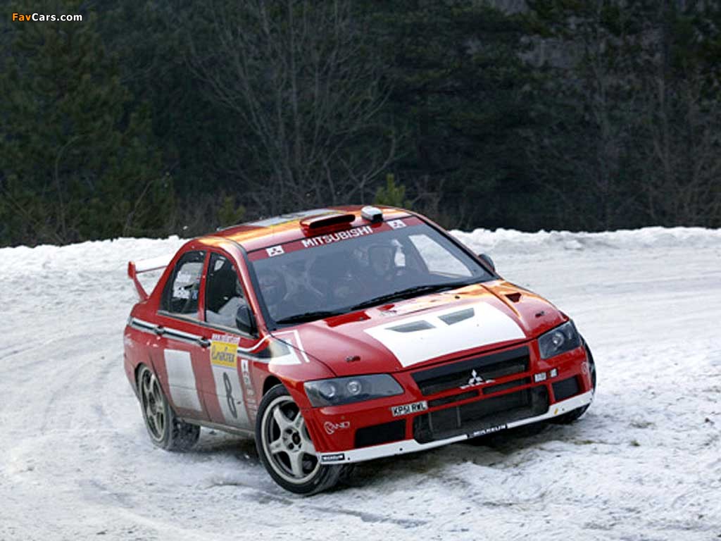 Mitsubishi Lancer Evolution VII WRC 2001–03 images (1024 x 768)
