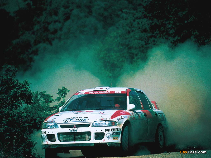 Mitsubishi Lancer Evolution II Rally Version photos (800 x 600)