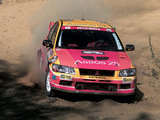 Photos of Mitsubishi Lancer Evolution VII WRC 2001–03