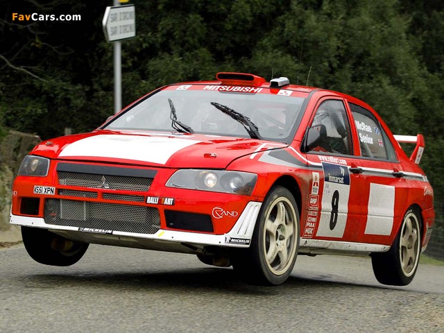 Pictures of Mitsubishi Lancer Evolution VII WRC 2001–03 (640 x 480)