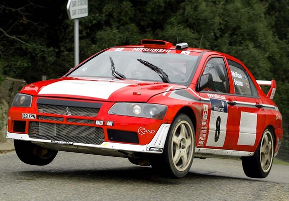 Pictures of Mitsubishi Lancer Evolution VII WRC 2001–03