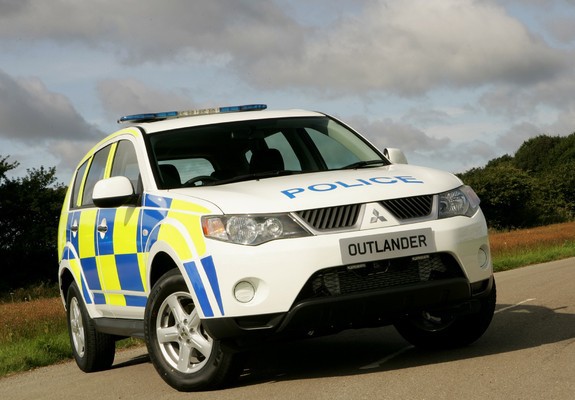 Mitsubishi Outlander UK Police 2007–09 images