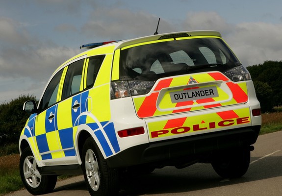 Photos of Mitsubishi Outlander UK Police 2007–09