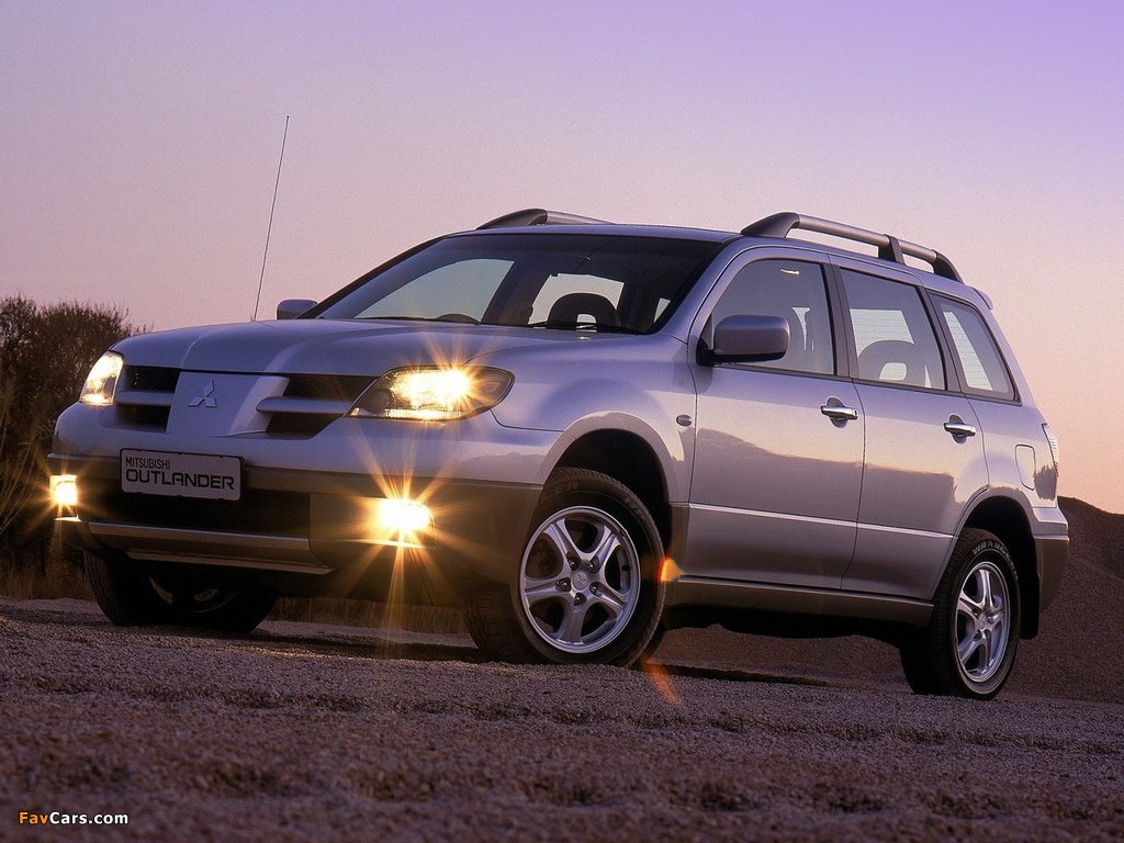 Pictures of Mitsubishi Outlander 2003–06 (1024 x 768)