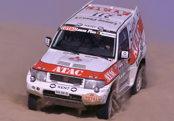 Mitsubishi Pajero Evolution Dakar (V55W) 1999 wallpapers