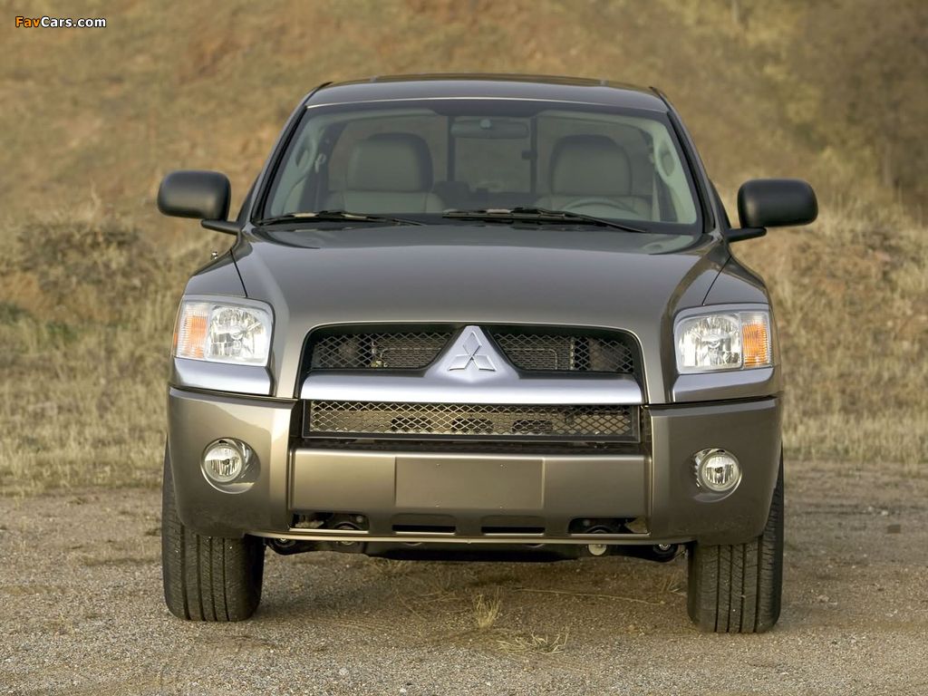 Pictures of Mitsubishi Raider Double Cab 2005–09 (1024 x 768)