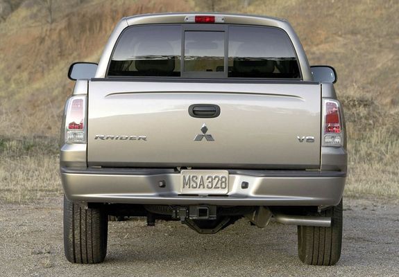 Pictures of Mitsubishi Raider Double Cab 2005–09