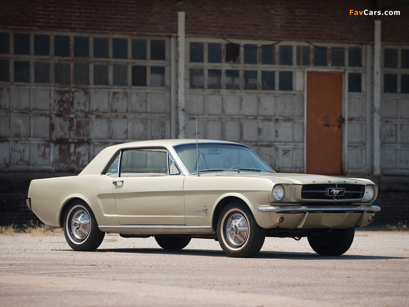 Mustang Coupe 1965 wallpapers (800 x 600)