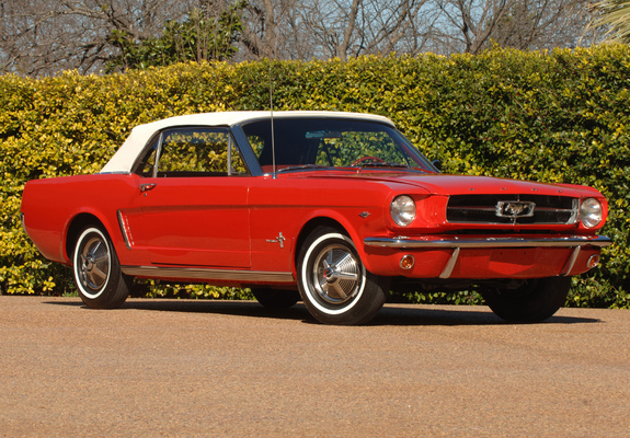 Pictures of Mustang Convertible 1964