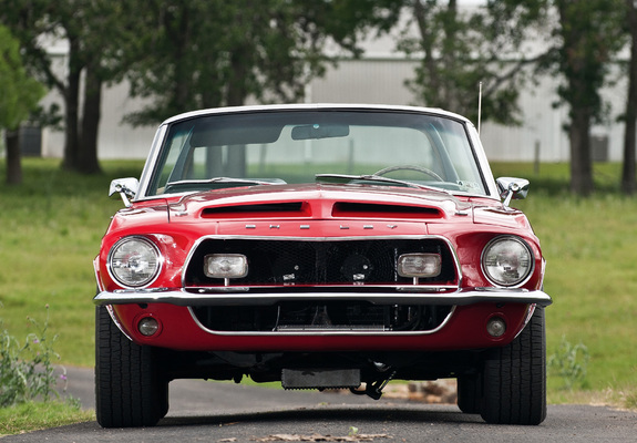 Pictures of Shelby GT500 Convertible 1968