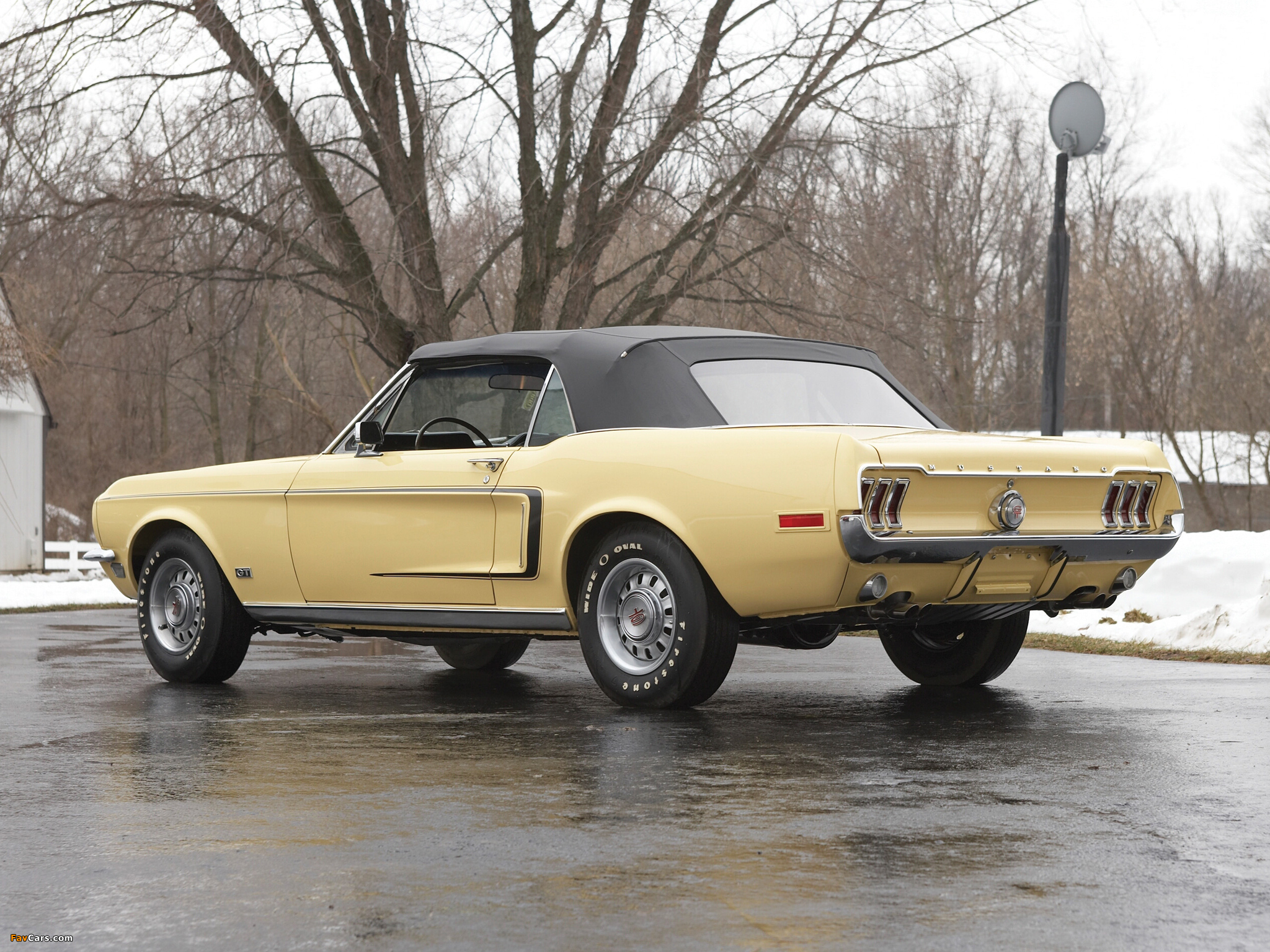 Pictures of Mustang GT Convertible 1968 (2048 x 1536)