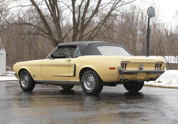 Pictures of Mustang GT Convertible 1968