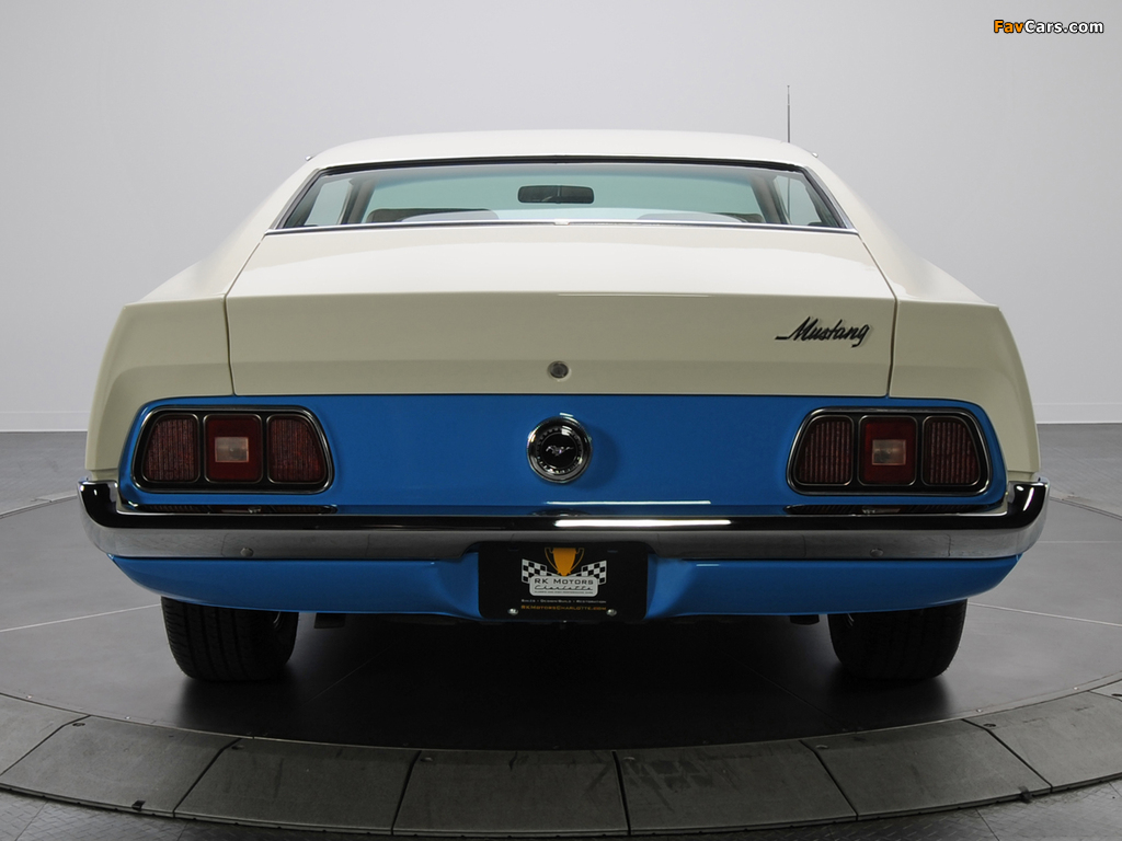 Pictures of Mustang Sprint Sportsroof 1972 (1024 x 768)