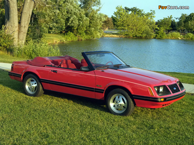 Images of Mustang GT 5.0 Convertible 1983 (640 x 480)
