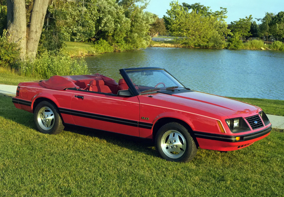 Images of Mustang GT 5.0 Convertible 1983