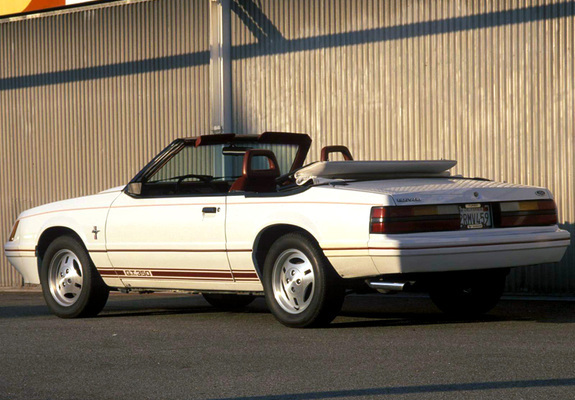 Mustang GT350 Turbo Convertible Anniversary Edition 1984 pictures