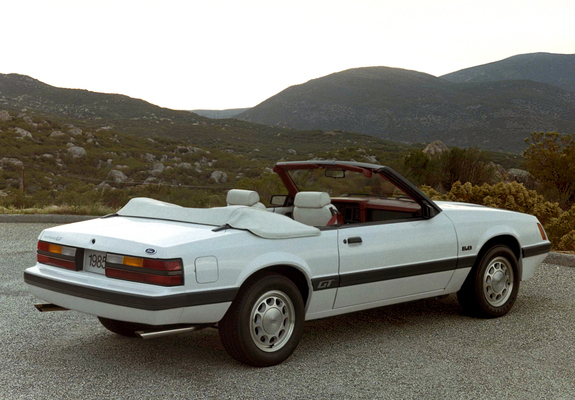Mustang GT 5.0 Convertible 1985 images